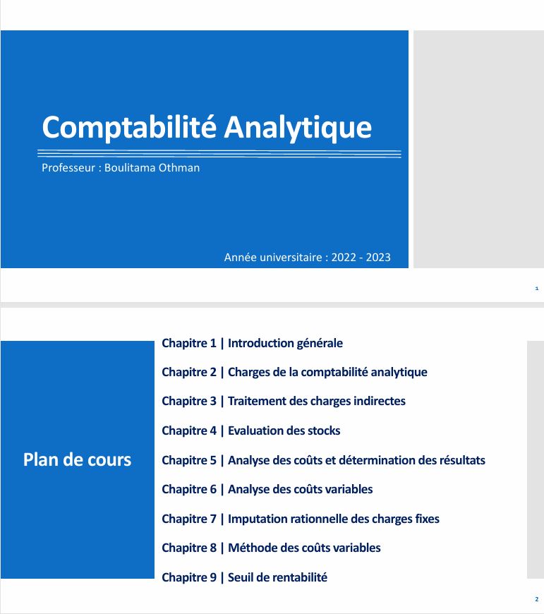 Comptabilité Analytique Cours et Application PDF.JPG